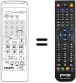 Telecomando equivalente RC44