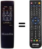 Telecomando equivalente RC60