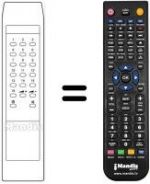Telecomando equivalente RC-K143