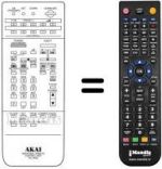 Telecomando equivalente RC-V55A