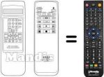 Telecomando equivalente RC-W402E