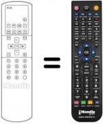 Telecomando equivalente RC-0467 / 18