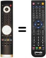 Telecomando equivalente Telesystem TS37 FULL HD