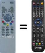 Telecomando equivalente Thomson 29DM4001