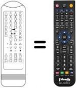 Telecomando equivalente RC1255