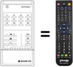 Telecomando equivalente Hitachi RC238
