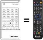 Telecomando equivalente Hitachi RC243