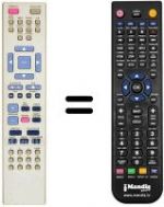 Telecomando equivalente RC2521