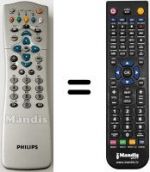 Telecomando equivalente Philips DSR2210-03