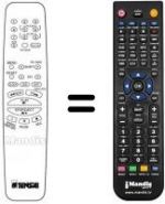 Telecomando equivalente Tensai TVR340VS