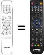 Telecomando equivalente RC302S