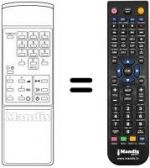 Telecomando equivalente RC322