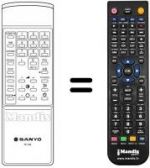 Telecomando equivalente RC348