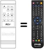 Telecomando equivalente Hitachi RC37
