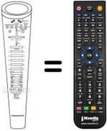 Telecomando equivalente NordMende V4445SV