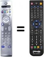 Telecomando equivalente Philips RC4303 / 01