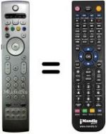 Telecomando equivalente Philips 42PF9730 / 10