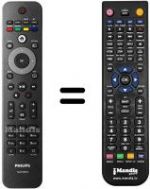 Telecomando equivalente Philips 42PFL3604 / 60