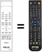 Telecomando equivalente RC501