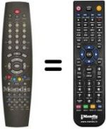 Telecomando equivalente ITT RC5011