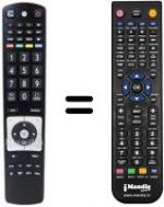 Telecomando equivalente RC5110