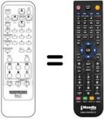 Telecomando equivalente JVC RC5204X