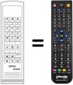 Telecomando equivalente Toshiba RC5410