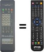 Telecomando equivalente Philips RC5905
