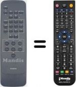 Telecomando equivalente RC6X03NX