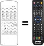 Telecomando equivalente RC710