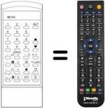 Telecomando equivalente RC711