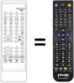 Telecomando equivalente RC731