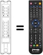 Telecomando equivalente Thomson 925TX1560