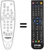 Telecomando equivalente Thomson 21053140