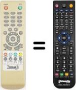 Telecomando equivalente REMCON1295