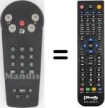 Telecomando equivalente REMCON1407