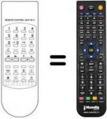 Telecomando equivalente Seleco NOVAISFF45M22NO