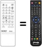 Telecomando equivalente RM631