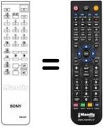 Telecomando equivalente RM657