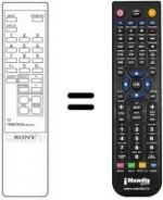 Telecomando equivalente Sony 1-465-317-11