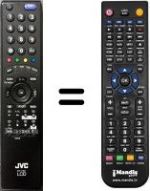 Telecomando equivalente JVC LT-32DR9BJ
