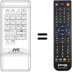 Telecomando equivalente JVC RM-C408F