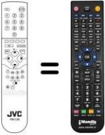 Telecomando equivalente JVC AV25BT5