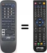 Telecomando equivalente JVC RM-SED452TRU