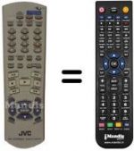 Telecomando equivalente JVC XV-FA92