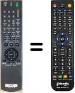 Telecomando equivalente Sony RMTD152E