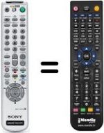 Telecomando equivalente Sony SLV-SE830B