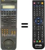Telecomando equivalente Samsung RMT-V104A