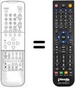 Telecomando equivalente Sharp 72AS18SN