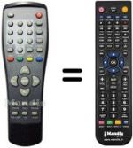 Telecomando equivalente REMCON374